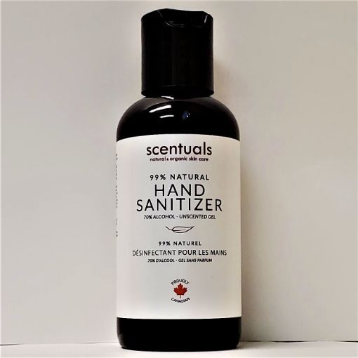 Picture of SCENTUALS 99% NATURAL HAND SANITIZER GEL - UNSCENTED 120ML